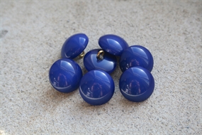Kobolt blå øjeknap
