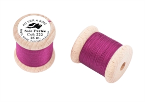 Fuchsia knaphulssilke