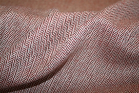 Sildebensvævet bomuld med uld