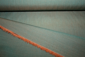 Grøn og orange changerende bomuldsstof