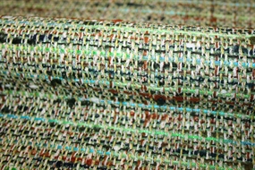 Italiensk deadstock bouclé stof