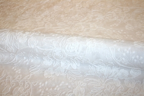 Hvid broderie Anglaise 'Alba'