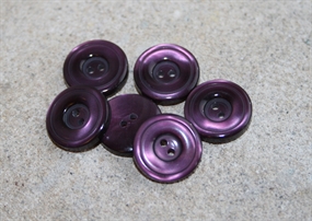 Violet 2-huls knap 15 mm.