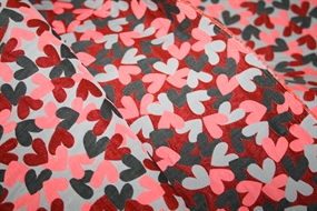 Jacquard med hjerter