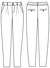 Snitmønster til bukser Guise Pants