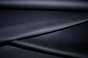 0,65 m. navy merceriseret jersey