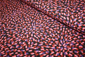 Viscose med konfetti