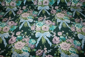 Liberty silke crepe de chine \'Bow Bouquet\'