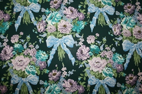 Liberty silke crepe de chine \'Bow Bouquet\'