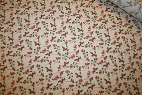 Liberty bomuldsstof \'Pansy Scatter\'