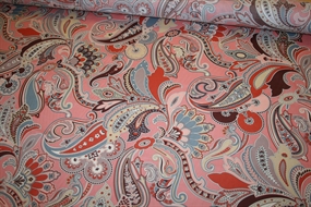 Liberty bomuldsstof med paisley print 03635201C