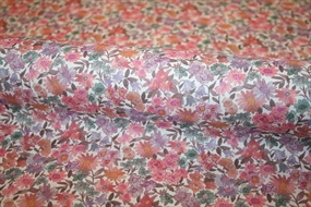 Blomstret Liberty stof \'Sandra Spring\'