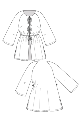 Symønster til tunika og kjole \'Maite\'