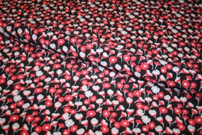 Blomstret viscose crepe