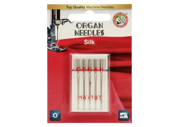 Organ symaskinenål til silke HAx1GT