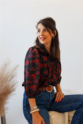 Symønster til skjortebluse Pimpante