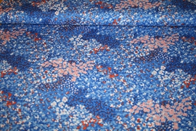 Viscose stof med confetti print