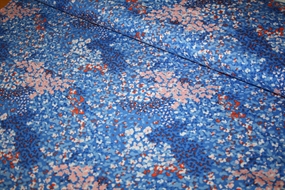 Viscose stof med confetti print