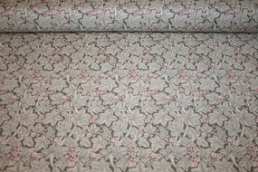 William Morris stof \'Bramble Charcoal\'