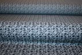 William Morris stof \'Rosehip Indigo\'