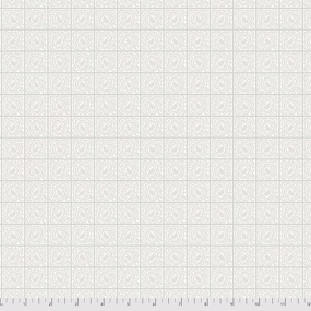 William Morris tekstil Scroll Silver