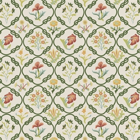 William Morris stof 'May's Coverlet Twiningvine'