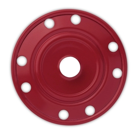 Mørkerød tryklås 35 mm.