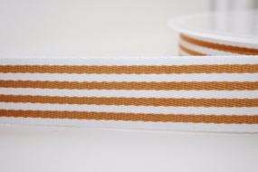 Stribet gjordbånd 4 cm.