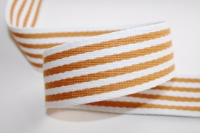 Stribet gjordbånd 4 cm.