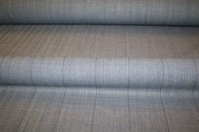 Sildebensvævet blå uld