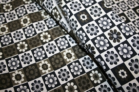 Stofrest elastisk jacuard