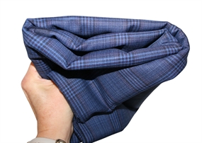 Stofrest 2,55 m. ternet uld