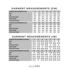 StyleARC symønster til frakke \'Hendrix\'