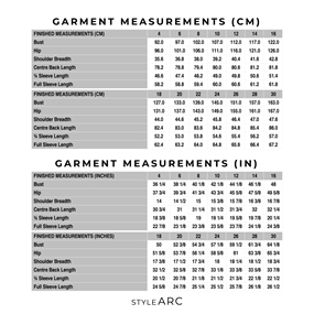 StyleARC jakke symønster \'Loren\'