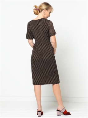 Symønster til jersey kjole \'Astoria\' fra StyleArc