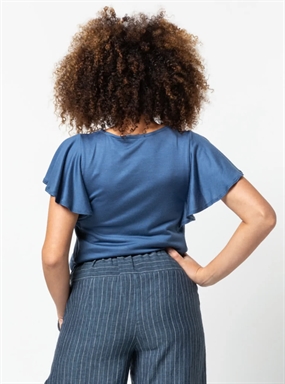 Snitmønster til bluse \'Posie Knit Top\' str. 32-44