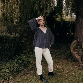 Bluse symønster \'Castagnette\' fra Cousette