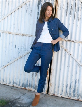 Snitmønster til bukser med smalle ben (Attitude)