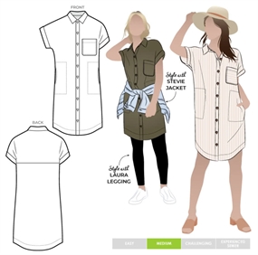 Snitmønster til kjole 'Max Tunic'