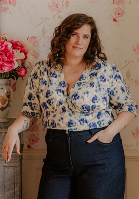 Symønster til kjole og bluse \'Rosalie\' fra Maison Fauve