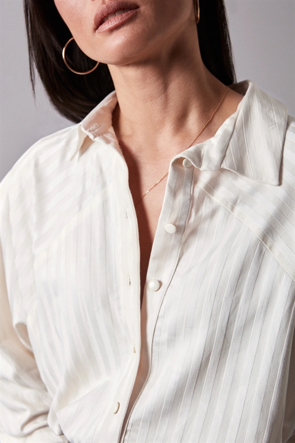 Snitmønster til skjortebluse \'La Chemise\'