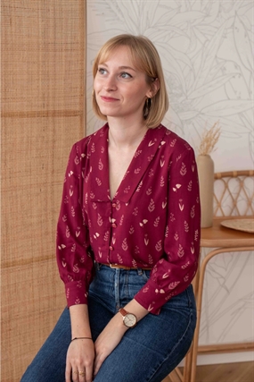 Lise Tailor symønster skjortebluse \'Herbier\'