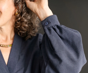 Snitmønster til slå-om kjole \'Copenhagen\' fra Liesl + Co.