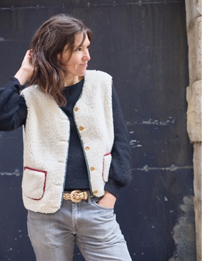 Symønster til vest \'Sherpa\'