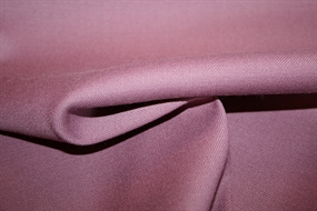 Gammelrosa uldtwill fra Italien