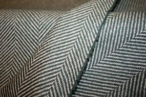 Sildebensvævet uldstof