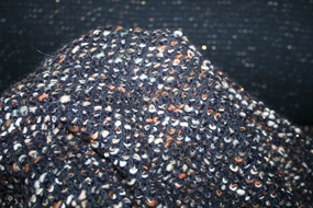 Eksklusiv boble strikket metervare