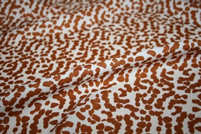 Vævet viskose med dyreprint