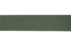 Grønt bomuldsskråbånd