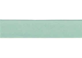 Mintgrøn bomuldsskråbånd